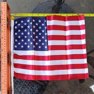 Vibrant Red, White, and Blue Flag Decor